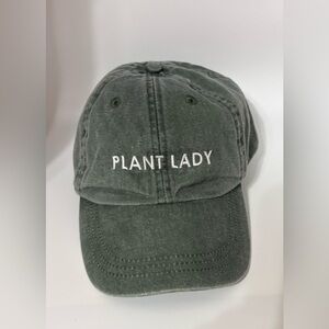 Adams Dark Green 'Plant Lady' Hat Friday Saturday Adjustable